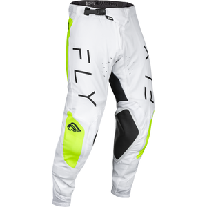 Fly Racing Evolution DST Pants (2024) - White/Hi-Vis